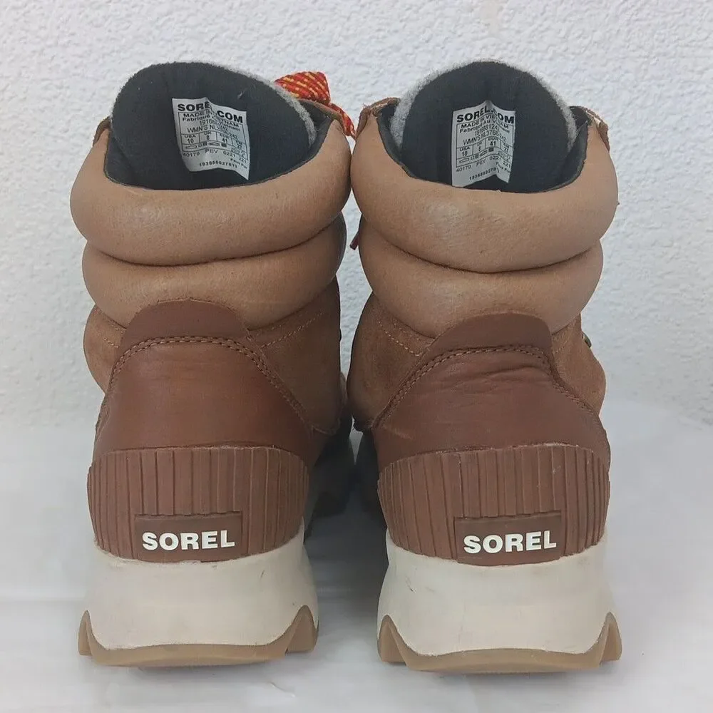 Sorel Velvet Tan Women's Kinetic Conquest Winter Waterproof Boots Size 10 - Picture 4 of 14